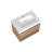 Chloe 30'' Wall Mount Bathroom Vanity Set Solid Surface Bathroom Vanity With Engineered Marble Top