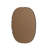 Sabine Metal Curved Oval Wall Mirror-1451160150-1451160153