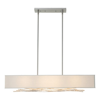 Brindille 4 - Light Kitchen Island Rectangle Pendant