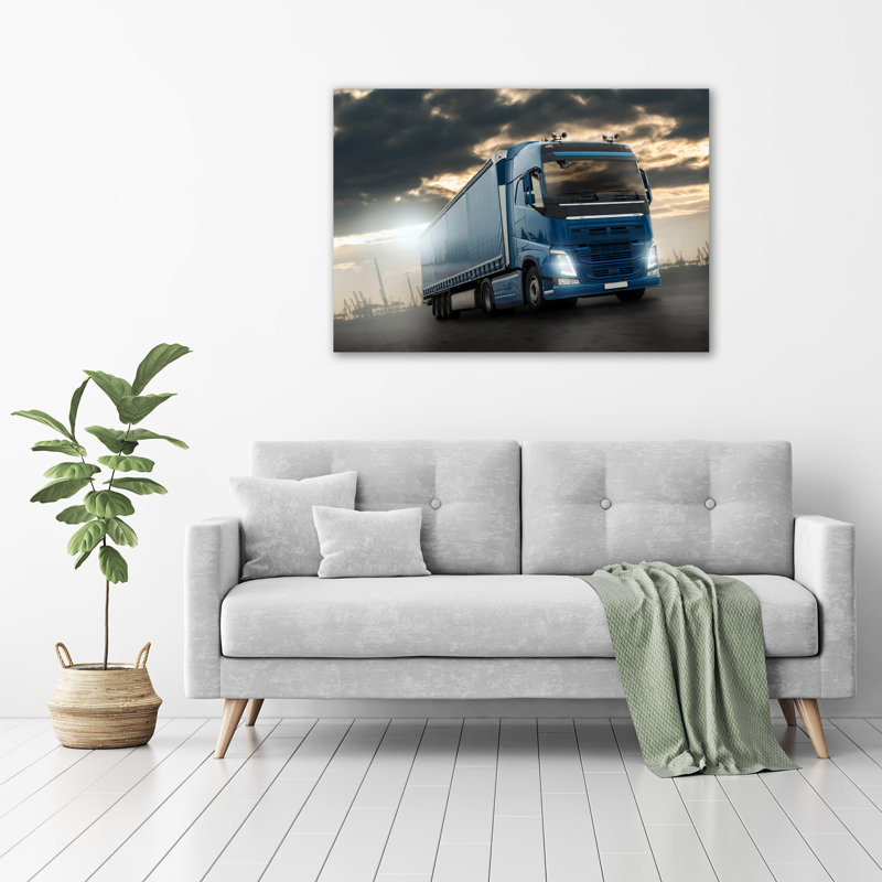 Truck - Wrapped Canvas Print