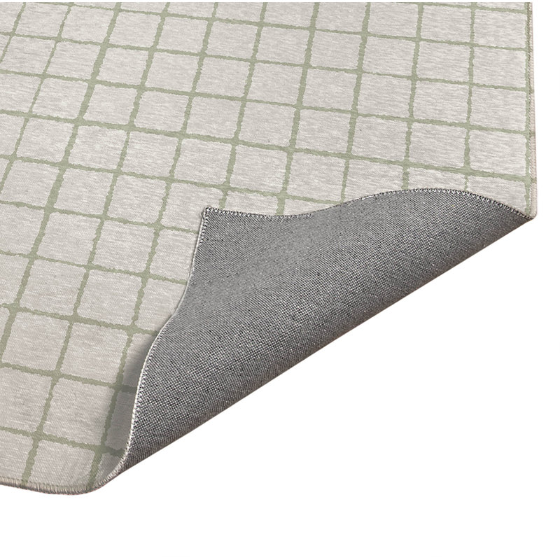 Tapis de cuisine antidérapant Rebar, Vert clair, Rectangle 4pi x 6 pi