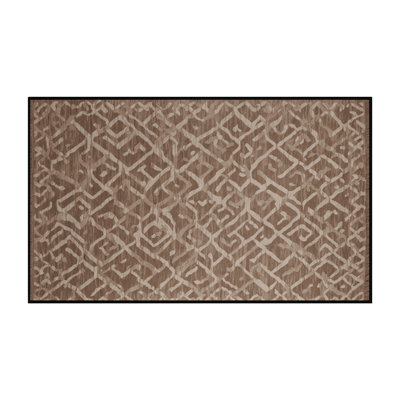 Tapis brun lavable à la machine GSIX03570