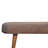 Delshawn Faux Fur Upholstered Bench