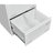 Filing Cabinet Lateral File Cabinet 3 Drawer, White Filing Cabinets With Lock, Locking Metal File Cabinets Three Drawer Office Cabinet For Legal/Letter/A4/F4 Home Offic-110360711