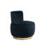 Alphonsine Upholstered Swivel Barrel Chair-91568502