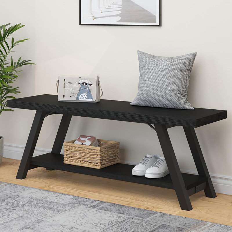 Storage Bench, Black