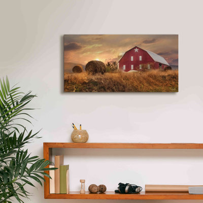 Epic Graffiti 'Bedford County Sunset' By Lori Deit " Bedford County Sunset " by Lori Deiter Painting Print