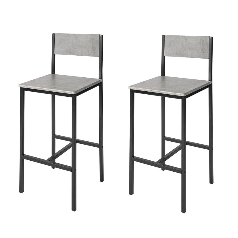 Agilbert Counter Stool with Metal Frame