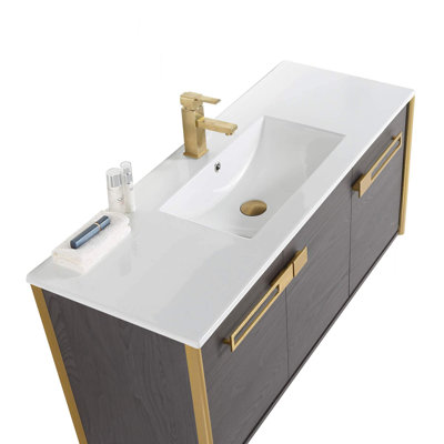 Meuble-lavabo simple l 48 po x P 18,31 po x H 23,25 po
