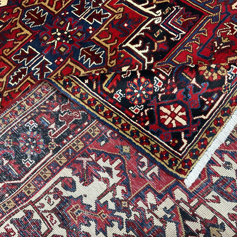 HERAT ORIENTAL Handmade Heriz Wool Rug