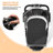 Foldable Pet Dog and Cat Stroller with Adjustable Canopy Storage Basket and Cup Holder for Small and Medium Pets-101824150