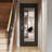 Sahir Aluminium Rectangle Mirror-786234445