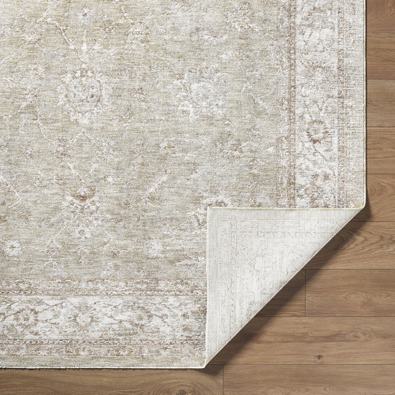 Langridge Machine Woven Area Rug, Rectangle 5' x 7'5"
