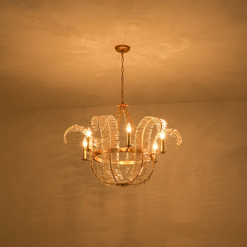 Yaritza 4 - Light Dimmable Empire Chandelier, 6 Lights