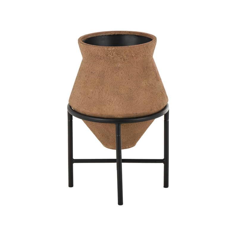 Grand vase décoratif Cole and Grey, H 20,05 po x l 12,85 po x P 12,85 po