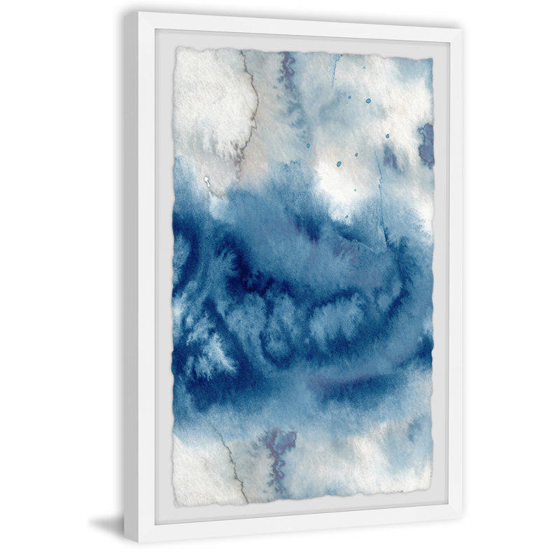 Converging Waves par Marmont Hill - reproduction de cadre photo, H 12 po x l 8 po x P 1,5 po