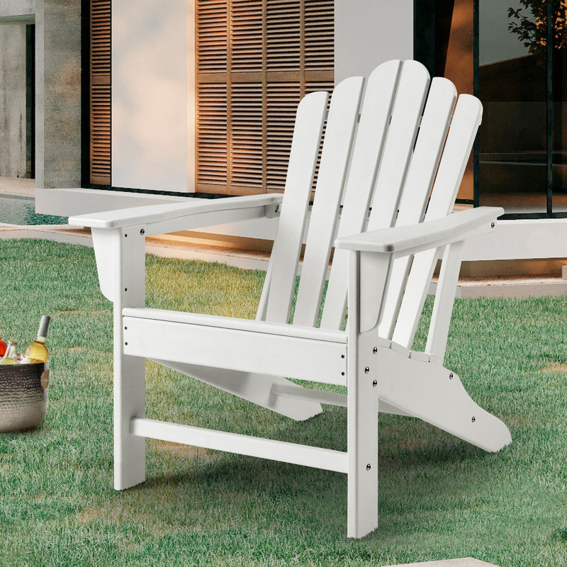Bostrom Outdoor Adirondack Chair, White