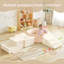 Blocs d'escalade en mousse pour enfant, grimpeur ludique avec housse lavable-138653177