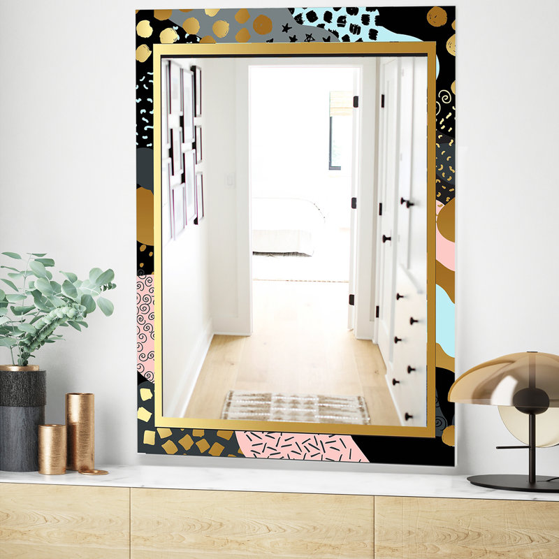 Miroir d'appoint Playful Glam, H 39,4 po x l 29,5 po