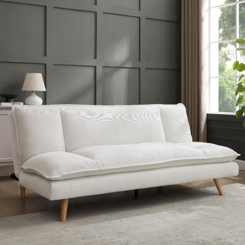 Harper 3 Seater Linen Blend Sofa Bed