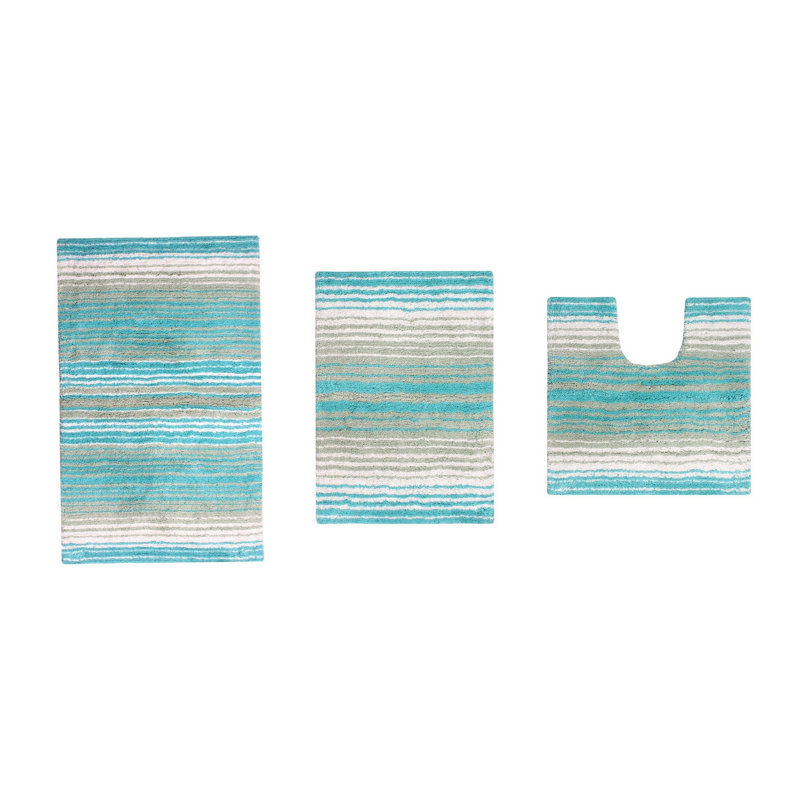 Ensemble de tapis de bain Sewell, Turquoise