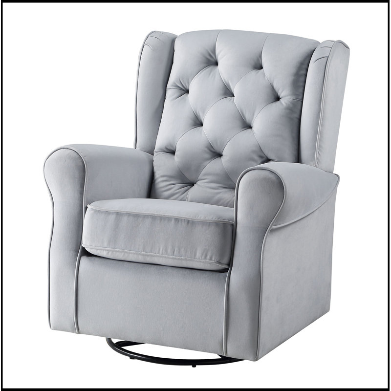 Chaise pivotante avec fauteuil oscillant