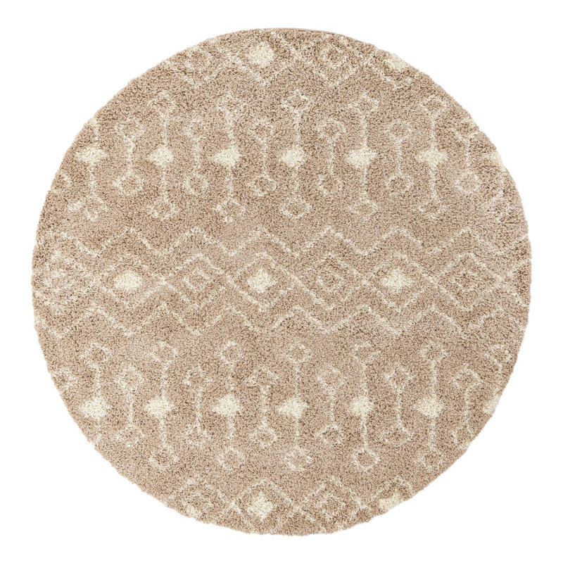 Griego Moroccan Indoor Rug, Round 7'10"