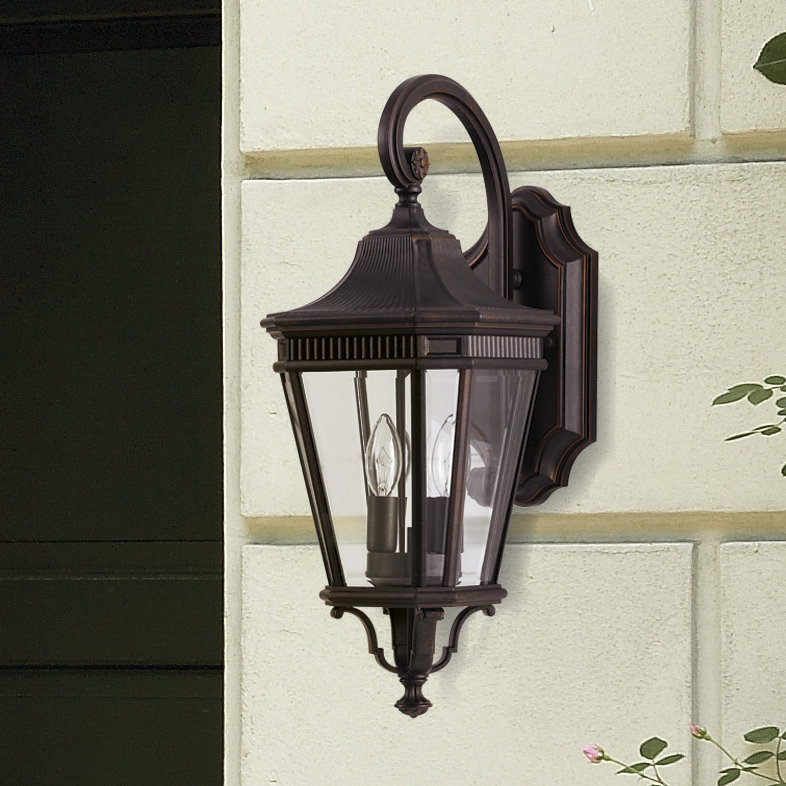 Nemacolin 1 - Bulb Outdoor Wall Lantern Lark Manor™ Fixture 