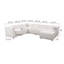 Canapé modulaire 6 pièces Johnnisha-83707306