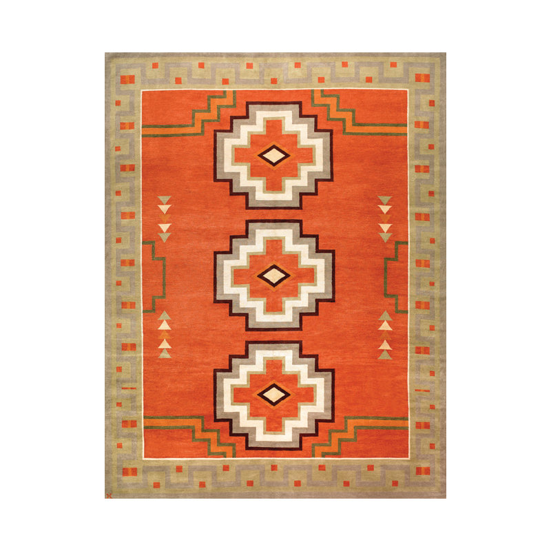 Mesa Wool Southwestern Area Rug, Runner 3' x 12'