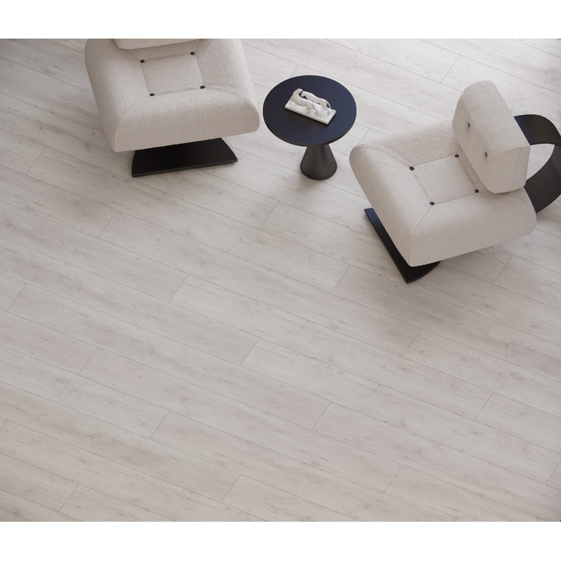 Everlux Premium Sabrina Pale Beige 20 MIL x 9" W x 60" L Waterproof Click Lock Luxury Vinyl Flooring (15 sq. ft./Case)