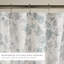 Cotton Blend Floral Shower Curtains-1304115809