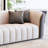 Grey Business-Style Three-Seater Reception Sofa