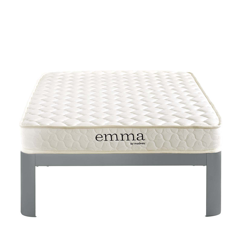 Mila 6" Gray Memory Foam Twin Mattress