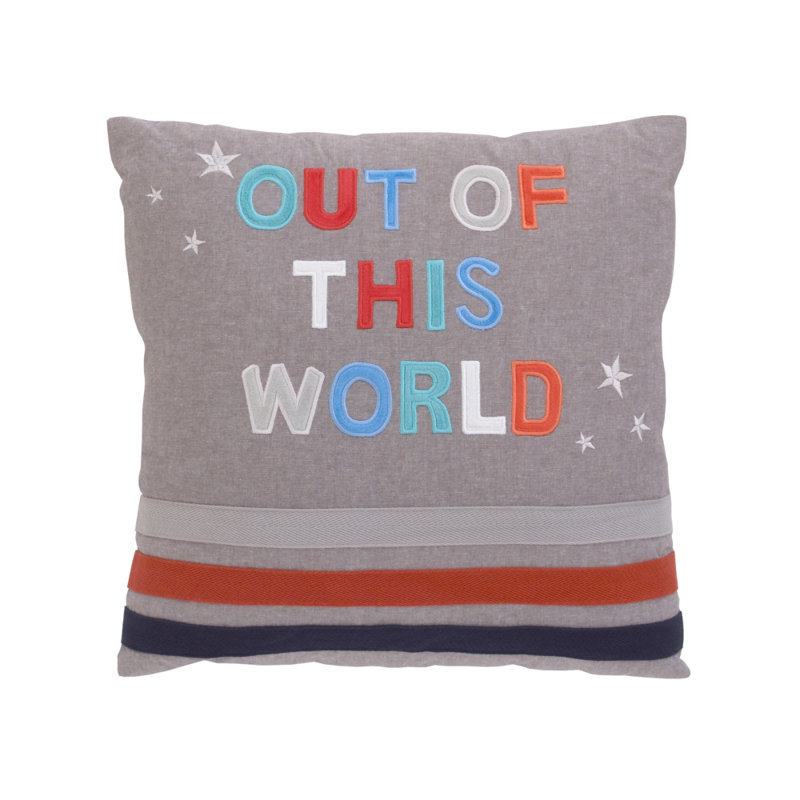 Hagerman Throw Pillow, Blue/Red