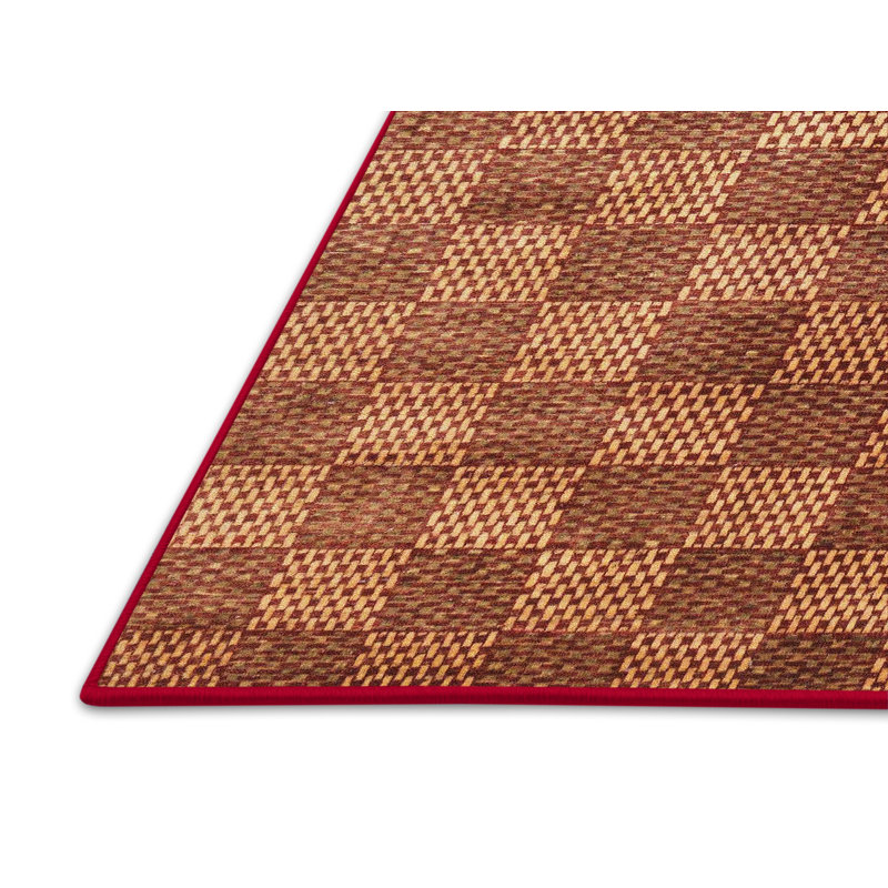 Tapis abstrait multicolore, Rectangle 8 pi x 12 pi