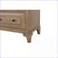 Table de chevet 2 tiroirs couleur sable avec ports USB - Rangement compact pour chambre à coucher