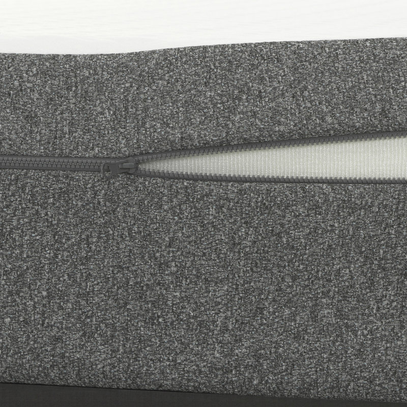 Grand matelas en mousse viscoélastique imprégnée de gel avec construction stable à bord stable - support de 10 po - support pour refroidisseur, grille d'aération pour une meilleure circulation de l'air