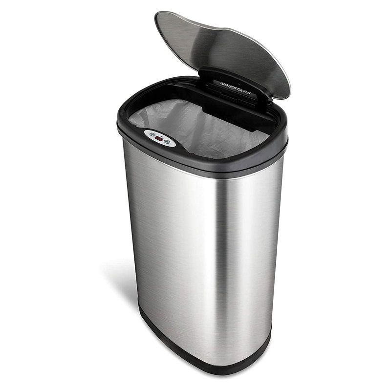 Poubelle à capteur de mouvement 13,2 gallons
