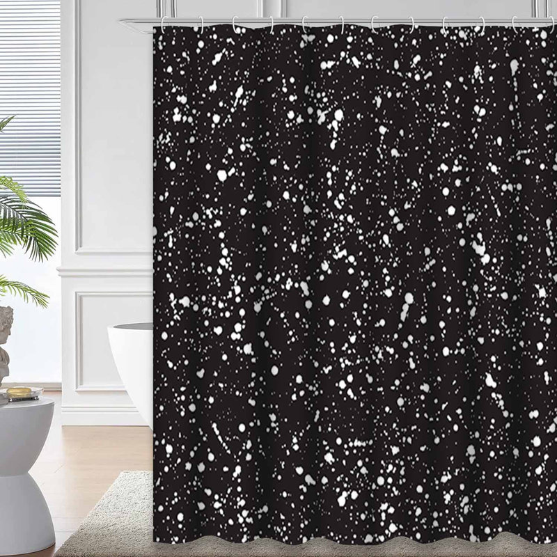 Rideau de douche Night Sky, L 72 po x l 78 po