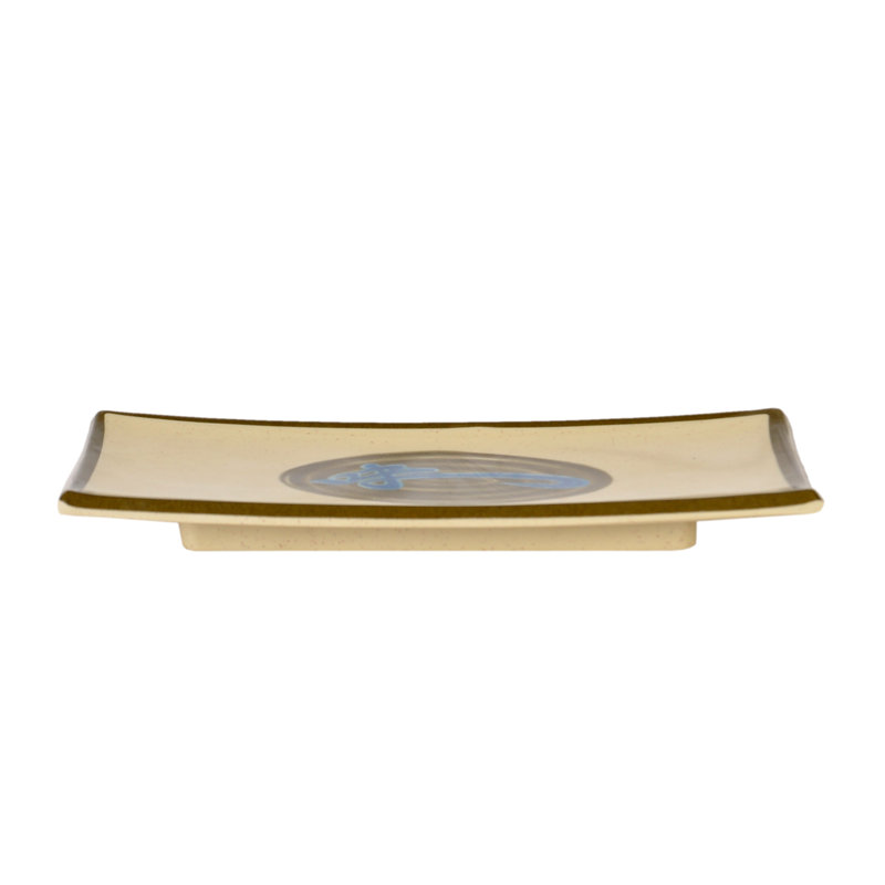 Wei Melamine Rectangular 9.38" Salad Plate