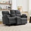 Powell 2 Seat Rocker Recliner Sofa with Centre Console-1260983763