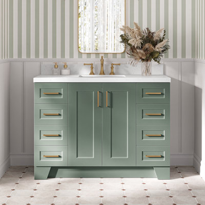Freitas 48'' Solid Wood Single Bathroom Vanity