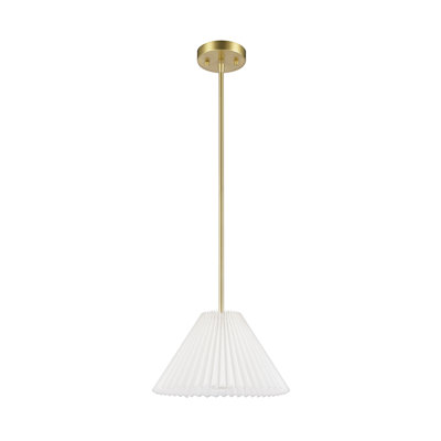 Luminaire suspendu conique 1 lumière Delphine