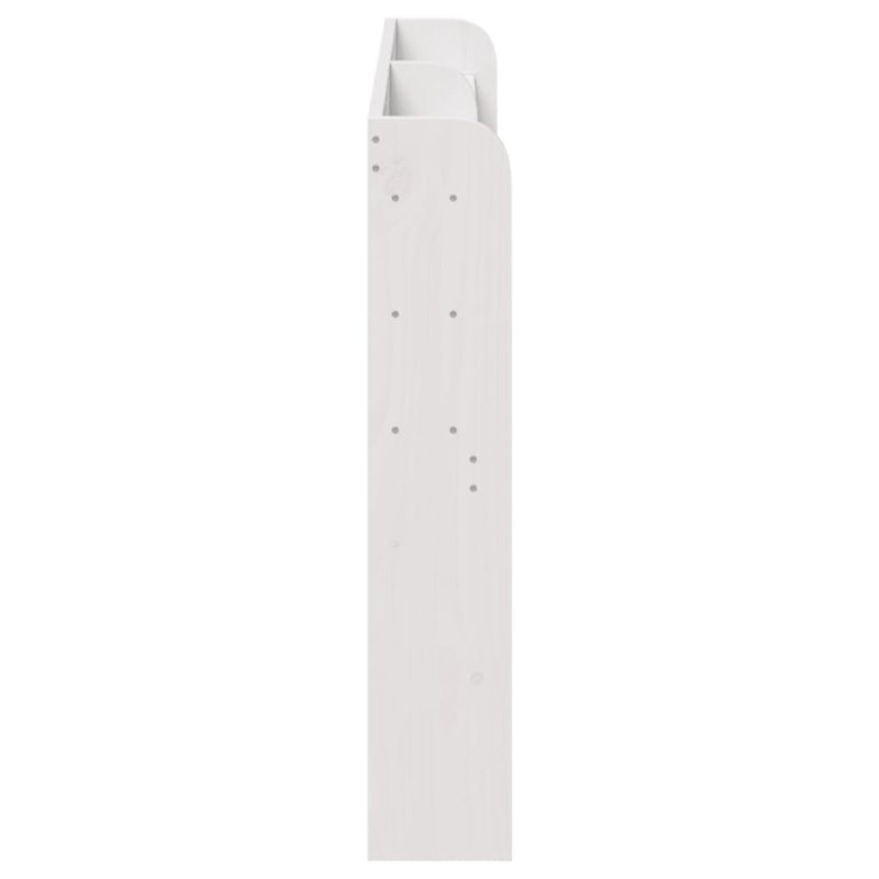 Solid Wood Headboard, Double (4'6), White