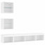 5 Piece TV Wall Units with LED Engineered Wood-98524160