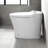 Smart One-Piece Elongated Toilet With Heated Seat, Dual Flush 1/1.28 GPF, Foot Sensor Flush, Auto Flush, And White Night Light