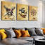 3 Piece Wrapped Canvas Print
