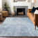 Machine Washable Indoor/Outdoor Xhevrie Sky Rug