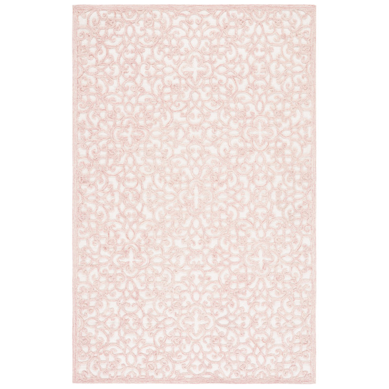 Tapis Â« Trace Â» en laine et coton, tuftÃ© Ã  la main, Rectangle de 5 pi x 8 pi